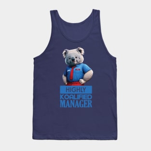 Just a Highly Koalified Manager Koala 2 Tank Top